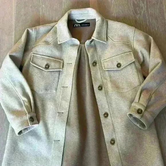 Zara Tie Belt Jacket - Picture 3 of 7